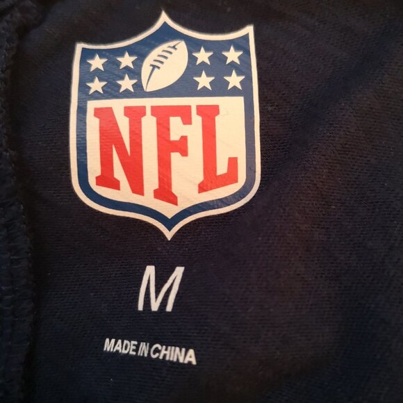 NFL Ladies New England Patriots Long Sleeve Cotton Jersey - Picture 3 of 6